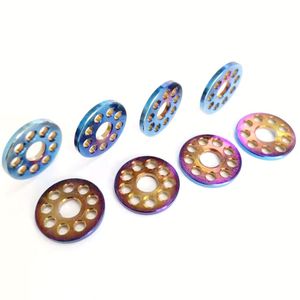 Kit de tornillos y arandelas JDM de aluminio anodizado de colores, con arandela avellanada M6, para matrícula, parachoques y motor - Product Image 1