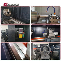 Tour CNC pour métaux haute précision CAK6150, tour CNC à banc plat pour tournage général