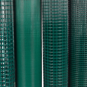 Maille soudée en acier galvanisé recouverte de PVC à mailles carrées de 1/4 de pouce, clôture de ferme, fil d'acier en gros de Chine - Product Image 2
