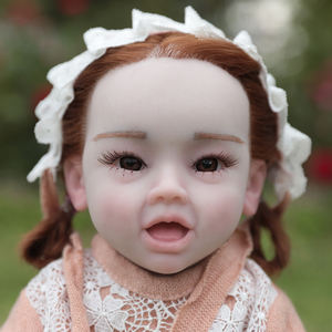 ตุ๊กตาซิลิโคนนุ่มเหมือนจริง ขนาด 45 ซม. 18 นิ้ว ดื่มน้ำได้ โครงสร้างซิลิโคนทั้งตัว น้ำหนัก 2.76 กก. สำหรับเด็กแรกเกิดเพศหญิง - Product Image 6