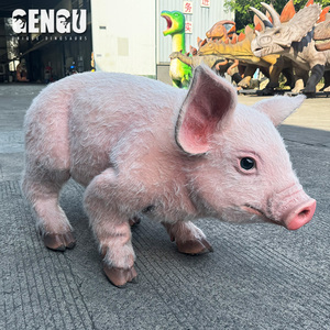 Perro Robótico, Cerdo Animatrónico, Animal Robótico |   Modelo de Cerdo de Simulación Interactiva Realista para Parques Temáticos de Granjas y Zoológicos - Product Image 3