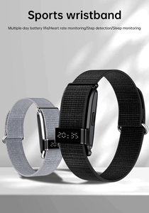 New S18 Smart Bracelet with Screen Zinc Metal Band Gold Silver Black for Women Men Fashion Waterproof - Product Image 6