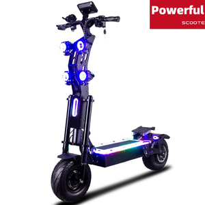 Patinete Eléctrico Plegable de Doble Motor con 72V 80Ah, Gran Potencia, <span class=keywords><strong>Ruedas</strong></span> de Aluminio Rápidas, Largo Alcance, Capacidad de Carga de 150 kg - Product Image 3