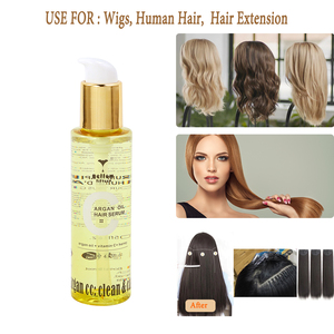 Sérum capillaire hydratant et brillant à l'huile d'argan et au miel, vitamine C, étiquette privée personnalisée OEM d'usine, pour extensions de cheveux, perruques endommagées - Product Image 6