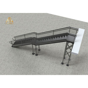 <span class=keywords><strong>Caillebotis</strong></span> moderne en acier inoxydable pour l'extérieur, durable, galvanisé et antidérapant, pour les matériaux de construction métalliques - Product Image 3