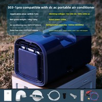 110-220V unique réfrigération Portable 48V voiture climatiseur nouveau Mobile extérieur AC compresseur RV Compatible en plastique
