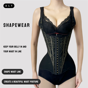 Corsets de maintien de la taille pour femmes, vêtements de mise en forme pour le contrôle du ventre, gaine d'entraînement avec bretelles réglables, Faja Shapewear - Product Image 3