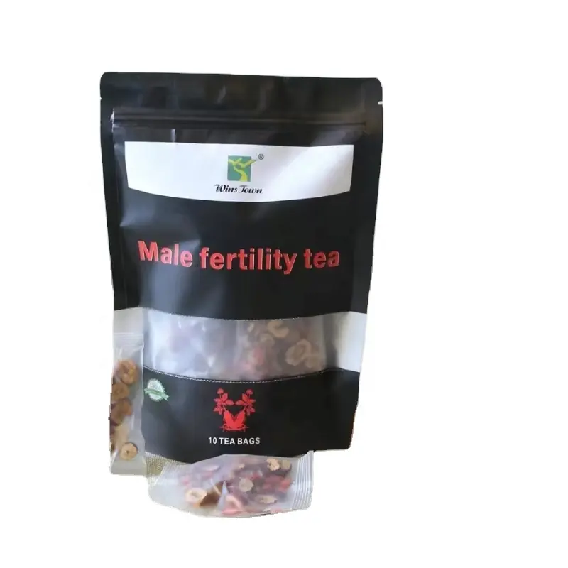 Erkekler için doğurganlık gecikmesini artırmaya yardımcı olan özel etiket erkek bitkisel doğurganlık cinsel çay