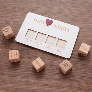Juego de Dados de Madera para Adultos, Juegos Románticos y Divertidos, Dados para Citas Nocturnas para Parejas - Product Image 5