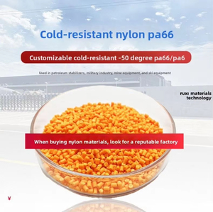 เม็ดพลาสติกไนลอน PA66 ทนอุณหภูมิต่ำ FUXI -50C เกรดสำหรับฉีดขึ้นรูป ผลิตที่ตงกวน กวางตุ้ง - Product Image 2
