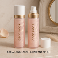 Fixateur de Maquillage Imperméable Marque Privée Végan Maquillage Visage Sans Cruauté Longue Durée 100ml Fini Mat Contrôle Sébum