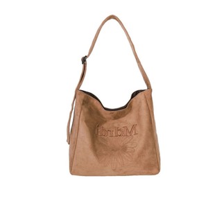 Sac fourre-tout vintage à bandoulière large pour femme avec design brodé en forme de seau à porter sous le bras - Product Image 5