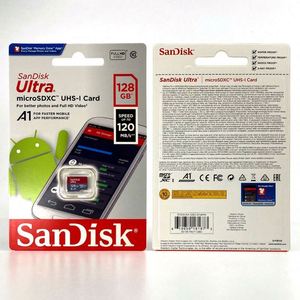 SDSQUA4-128G-GN6MN cho <span class=keywords><strong>Sandisk</strong></span> siêu C10 A1 UHS-I 120 mét/giây 128 gam <span class=keywords><strong>micro</strong></span> Bộ nhớ <span class=keywords><strong>SD</strong></span> - Product Image 2