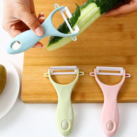 Keuken Gadgets Apple Veggie Fruit Wortel Scherp Mes Dunschiller Schraper Keramische Groente Aardappel Dunschiller