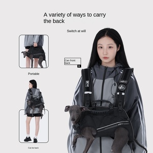 Yüksek Kaliteli Nefes Alabilen Taşınabilir 1680D Polyester Köpek Kaldırma Tasması Açık Hava Köpek Taşıma Sırt Çantası Farklı Boyutlarda - Product Image 2
