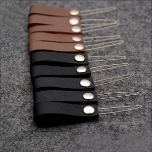 Flacher Leder knopf flaches Gummiband <span class=keywords><strong>304</strong></span> Edelstahl Katapult Zubehör Schleuder Zubehör Stahl Schleuder - Product Image 5