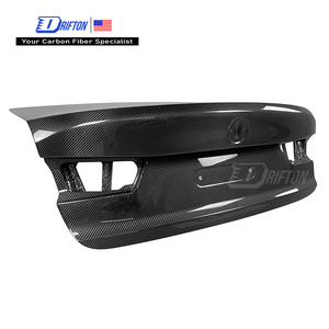 Drifton États-Unis Couvercle de coffre arrière en fibre de carbone sèche style OE G80 M3 pour livraison FedEx en entrepôt, finition brillante/mate 3K/6K/12K - Product Image 1