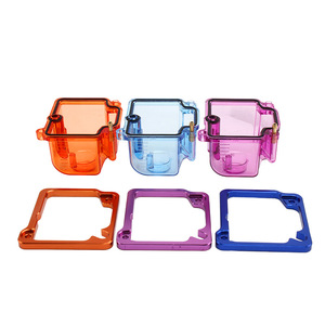 Carburador Zuqing Pwk con cubierta inferior transparente de color y anillo de aluminio CNC para motocicletas todoterreno, número de pieza HK103 2 - Product Image 2