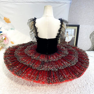 Falda Tutú Morada <span class=keywords><strong>de</strong></span> Modal para Niñas, Estilo Bella Durmiente, para Representaciones Escénicas y Danza <span class=keywords><strong>de</strong></span> <span class=keywords><strong>Ballet</strong></span> en Instituciones - Product Image 2