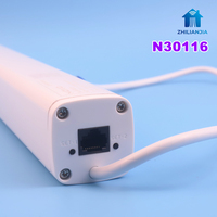 Riel Motorizado para Cortinas de Aluminio de Alta Resistencia, Moderno, con Control por Aplicación WiFi Tuya, para Hogar y Oficina, Silencioso, con Certificación CE y RoHS, OEM