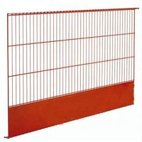 Système de protection des bords en acier galvanisé robuste et durable pour la sécurité des chantiers de construction de bâtiments à plusieurs étages