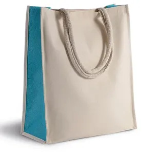 Cotton/<b>Jute</b> <b>Shopper</b> <b>Bag</b> sustainable merchandising - Product Image 1