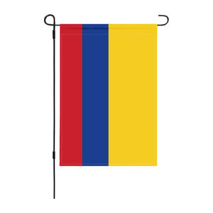 Prix direct d'usine Spot 3x5 pieds 100% Polyester rondelles en laiton étanche drapeau colombien jardin drapeau agité à la main - Product Image 3