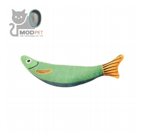 Catnip Đồ chơi cá sang trọng cho mèo thực tế hình dạng cá bền nhai đồ chơi cho mọc răng mèo con - Product Image 1