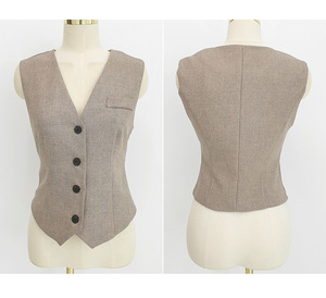 Vestido de otoño nuevo de estilo coreano, chaqueta, <span class=keywords><strong>chaleco</strong></span> de moda, pantalones profesionales para <span class=keywords><strong>mujer</strong></span>, conjunto de tres piezas - Product Image 6