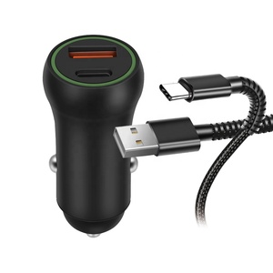 热卖产品<span class=keywords><strong>C</strong></span>型汽车充电器迷你38w金属双<span class=keywords><strong>USB</strong></span>汽车充电器电源合金汽车适配器 - Product Image 4