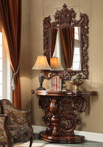 Le plus bas Prix Amérique Style En <span class=keywords><strong>Bois</strong></span> Massif <span class=keywords><strong>Maison</strong></span> D'autres Meubles De Salon Salon Table <span class=keywords><strong>Console</strong></span> Table GGM110.1-125.5 - Product Image 4