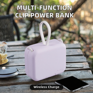 New High Capacity 20W Magnetic Multi-Protection Multi-Function Handbag Back Clip Power Bank for Smartphone - Product Image 2