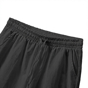 Shorts Bermuda Homme en Lin 100% pour l'été, Taille Haute, Cordon de Serrage, Respirant, Séchage Rapide, Coupe Ample – Vente en Gros OEM - Product Image 5