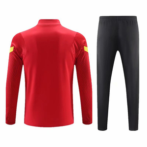 2022 <span class=keywords><strong>tuta</strong></span> di alta qualità della squadra di calcio di Design rosso popolare a buon mercato - Product Image 2