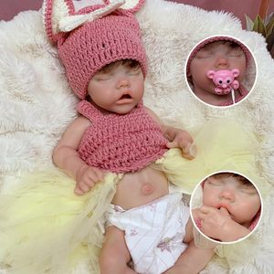 <span class=keywords><strong>Muñeca</strong></span> Bebé <span class=keywords><strong>de</strong></span> Silicona <span class=keywords><strong>de</strong></span> 18 Pulgadas con Ojos Cerrados, <span class=keywords><strong>Muñeca</strong></span> Reborn Realista <span class=keywords><strong>de</strong></span> Niña Dormida - Product Image 4