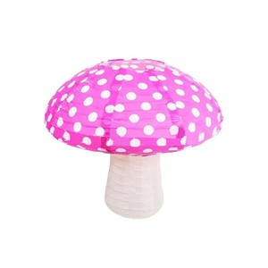 Treo nấm hình đầy màu sắc giấy đèn lồng cho rừng rừng rừng Wonderland chủ đề sinh nhật đảng Backdrop Trường Mẫu Giáo trang trí nội thất - Product Image 4