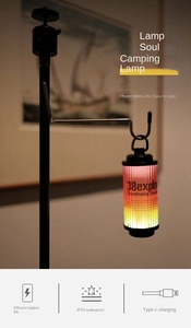 LED Solar USB recargable al aire libre multifuncional portátil Camping luz W imán para tienda de campaña senderismo pesca emergencia - Product Image 6