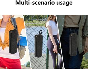 Hot Custom <span class=keywords><strong>Pickleball</strong></span> Balls Bag Tela <span class=keywords><strong>de</strong></span> fieltro con cremallera Pen Storage Case Holder Multi-Faction Portable Pickle Balls Bolsa <span class=keywords><strong>de</strong></span> transporte - Product Image 5