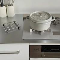 Système d'armoires de cuisine modernes en acier inoxydable de haute qualité, unités de rangement de cuisine avec tiroirs, comptoir sur mesure