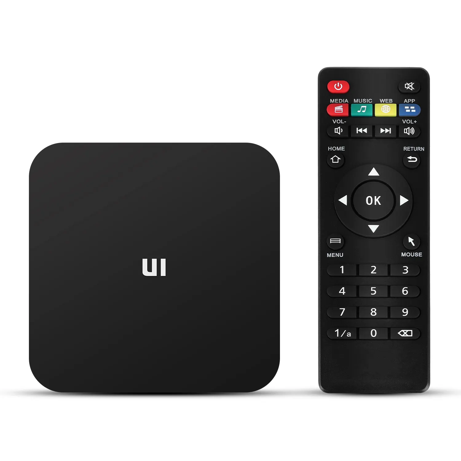 Junuo U1 Internet Tv kutusu S905w Android 4k akıllı Ott Tv kutusu