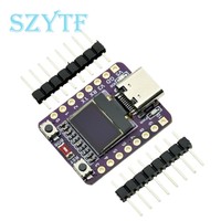 Carte de développement SuperMini ESP32-C3 au design compact avec écran OLED de 0,42 pouces, circuits intégrés Wi-Fi et Bluetooth