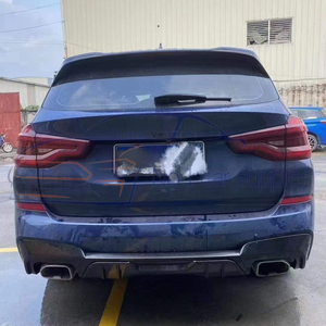 X3 G01 XDrive25i 28I 30I <span class=keywords><strong>M</strong></span> Sport X3 <span class=keywords><strong>M</strong></span> F97 difusor de parachoques trasero de fibra de carbono alerón para X3 G <span class=keywords><strong>M</strong></span> F X3 <span class=keywords><strong>M</strong></span> - Product Image 5