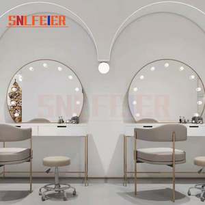 <b>Modern</b> Luxury Solid Wood <b>White</b> Vanity Dresser with Mirror Elegant Coiffeuse <b>Dressing</b> <b>Table</b> for Bedroom Furniture Durable - Product Image 2