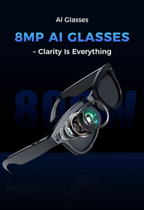 Gafas Inteligentes Hot M01 Pro <span class=keywords><strong>con</strong></span> IA, Traducción, Grabación <span class=keywords><strong>de</strong></span> Video Inalámbrica, Fotografía, <span class=keywords><strong>Cámara</strong></span> <span class=keywords><strong>de</strong></span> 800W, Llamadas BT, Wifi, para Hombre y Mujer, 2026 - Product Image 3