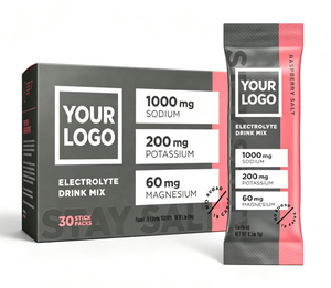 Électrolytes <span class=keywords><strong>sans</strong></span> sucre - <span class=keywords><strong>Sel</strong></span> <span class=keywords><strong>de</strong></span> framboise |   Mélange pour Boisson |   30 unités - Product Image 2
