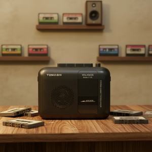 Lecteur de cassettes stéréo portable Walkman, lecteur et enregistreur de cassettes, lecteur de cassettes vintage, fourni directement par l'usine - Product Image 1