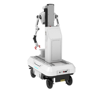 Robot de plateforme de levage à double bras pour la collecte de données et l'entraînement des modèles. Robot à double bras à double manipulation pour la production électronique