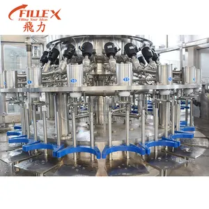 Automatic bottle juice making machine / beverage juice production line /hot juice bottle filling machine