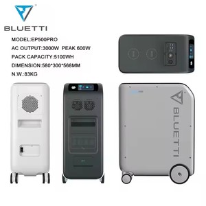 Para Bluetti <span class=keywords><strong>EP500Pro</strong></span> 12V DC Generador de batería solar todo en uno 48V Inversor solar híbrido con puerto de comunicación CAN - Product Image 3