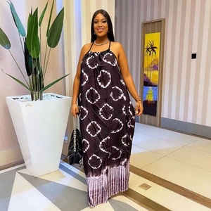 Abito Bodycon Casual Elegante in Poliestere, Ultima Collezione <span class=keywords><strong>Etnica</strong></span> Estiva con <span class=keywords><strong>Stampa</strong></span> Africana, Sexy e di Carattere, con Bretelle, per la Primavera - Product Image 1